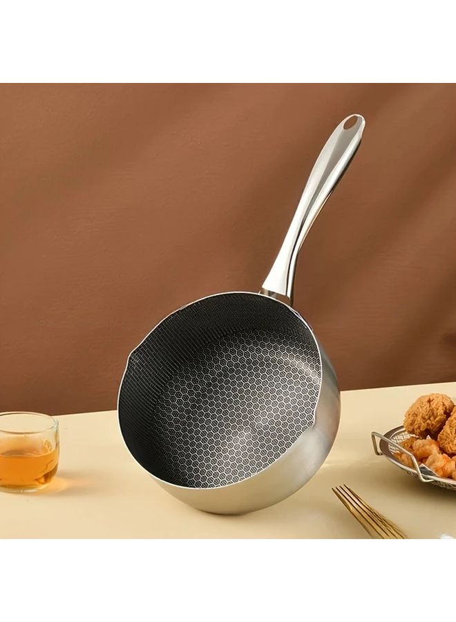 Multi Functional Non Stick Snow Pot Durable Japanese Milk Pot For Frying Cooking Home Outdoor Use - Image 3